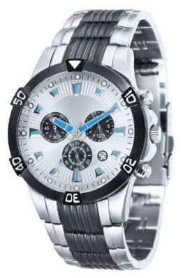 EU4056 Gemini Mens Chronograph Watch with Date