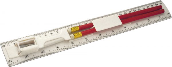 Pencil & Ruler Set with Eraser & Sharpener 2959