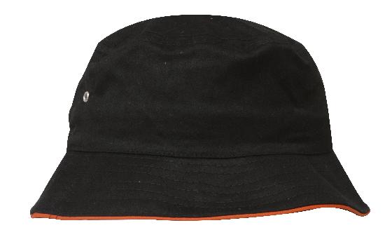 4223 Brushed Sports Twill Bucket Hats
