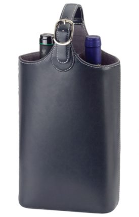 9083 Bonded Leather Wine Carrier