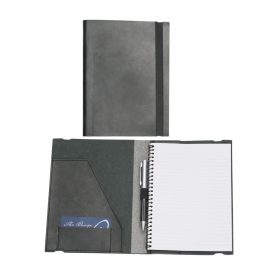 9101 A5 Leather Pad Cover with Pen Closure