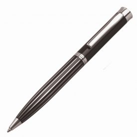 Stripe Silver Ballpoint Pen -  DER102
