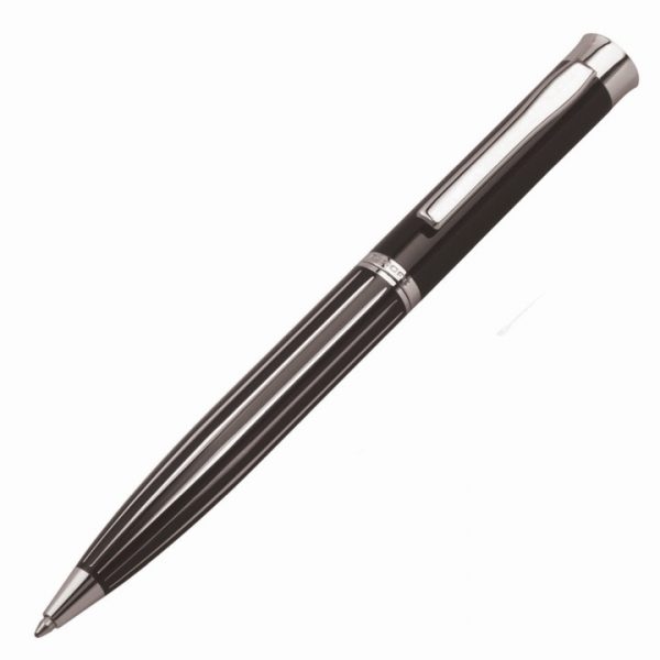Stripe Black Ballpoint Pen -  DER101