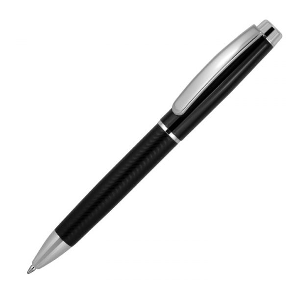 Pattern Black Metal Ballpoint Pen -  DER121