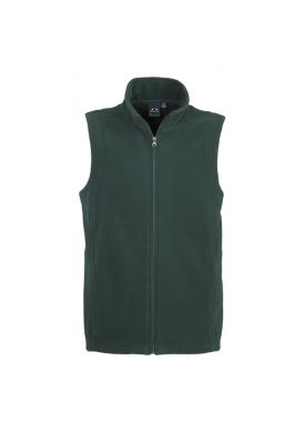 Mens Plain Micro Fleece Vest F233MN