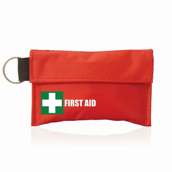 34pc First Aid Pouch on Keyring -  FA111