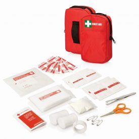 30pc First Aid Kit - Belt pouch w/front pocket -  FA112