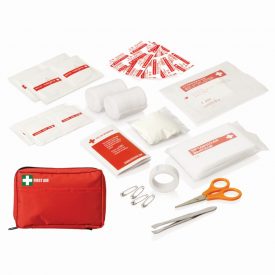 30pc First Aid Kit - Carry pouch w/front pocket -  FA113