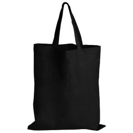 Coloured Cotton Double Short Handle Tote Bag 140 GSM LL509