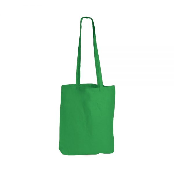 Coloured Cotton Double Long Handle Conference Bag 140 GSM LL510