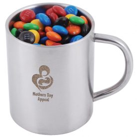 M&M's in Double Wall Stainless Steel Barrel Mug LL8621