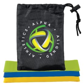 Stamina Resistance Bands in Drawstring Pouch -  LL8842