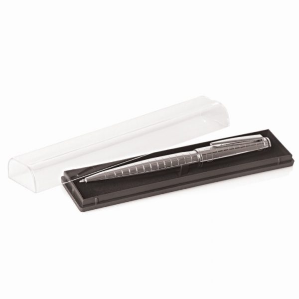 Clear Pen Display Case w/Coloured Insert -  P20B