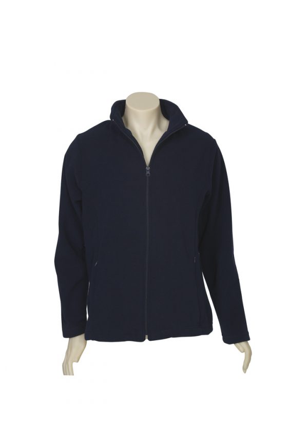 Ladies Plain Micro Fleece Jacket PF631