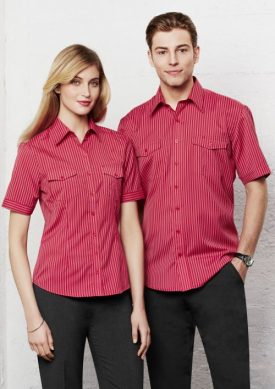 Ladies Cuban 3/4 Sleeve Shirt S10421