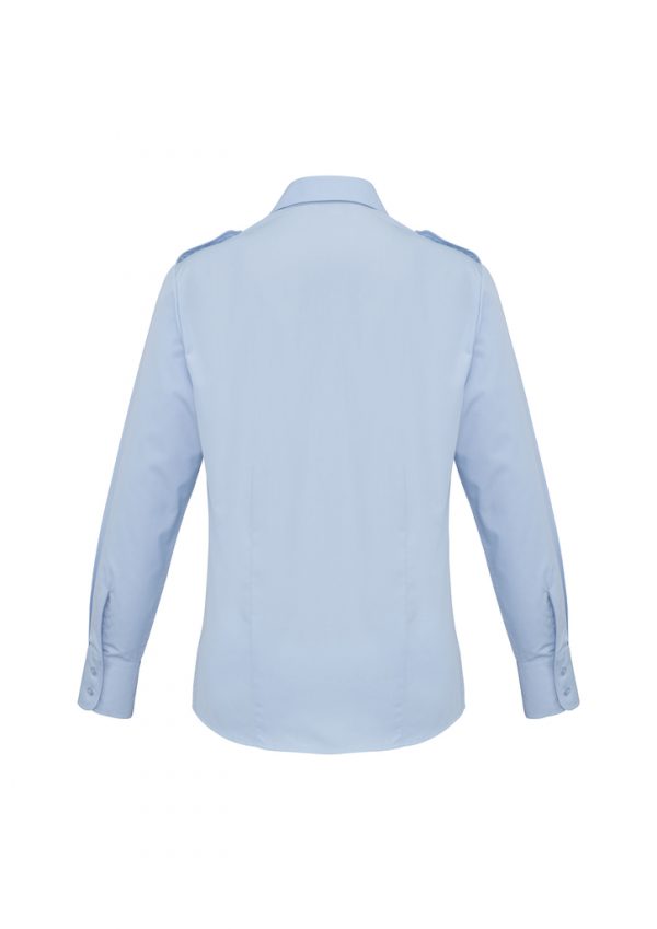 Ladies Epaulette Long Sleeve Shirt S117LL