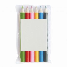 10 Coloured Pencils in Pouch -  Z603-10