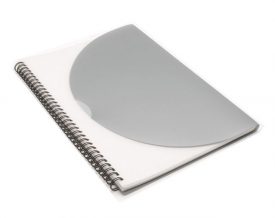 Curve Notepad Large Silver  J0704