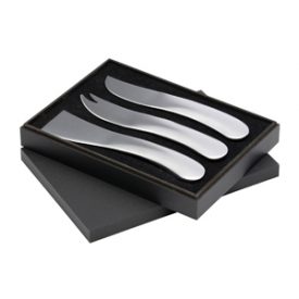D387 Sienna Stainless Steel Cheese Set