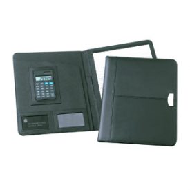 D882 Essex A4 Leather Conference Folder