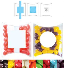 Corporate Colour Jelly Beans In Pillow Packs LL4866