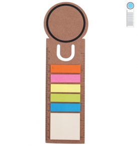 LL8860 Circle Bookmark/Ruler with Noteflags