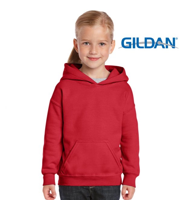 18500B Heavy Blend Youth hooded Sweatshirt