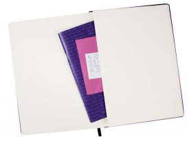 City notebook with elastic G1146