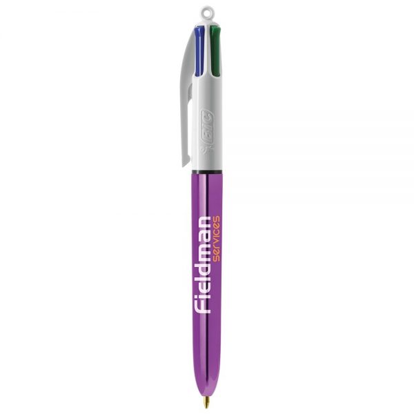 BIC® 4 Colours Pen Shine G1207