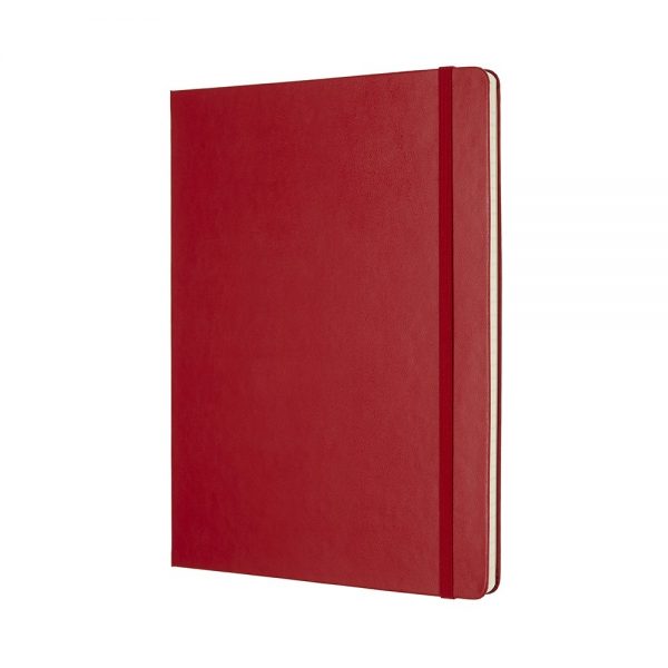 Moleskine® X-Large Classic Hard Cover Notebook - Ruled - G15683R