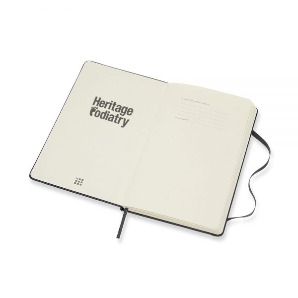 Moleskine® Large Leather Notebook - Ruled - G35056R
