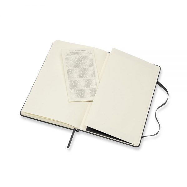 Moleskine® Large Leather Notebook - Ruled - G35056R