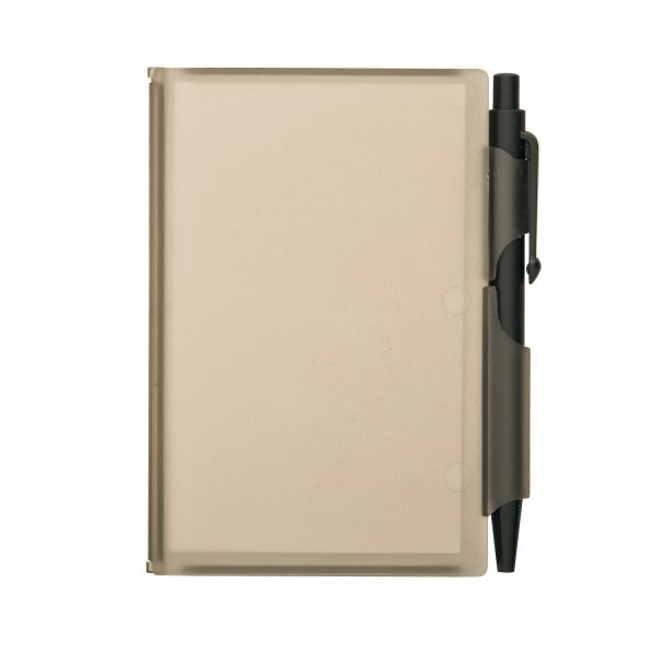 Plastic Note Pad with Pen J032