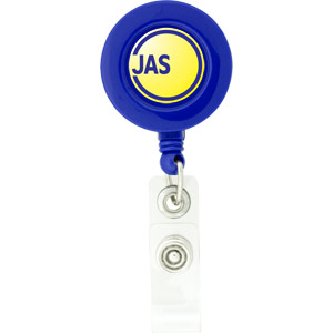 Round-Shaped Retractable Badge Holder K-301