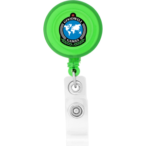 Round-Shaped Retractable Badge Holder K-301