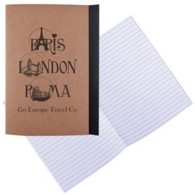 LL0946 Trek Recyclable Notebook / Noteflags / Pen