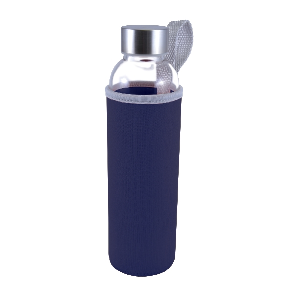 Capri Glass Bottle with Neoprene Sleeve - 570ml -  LL1398