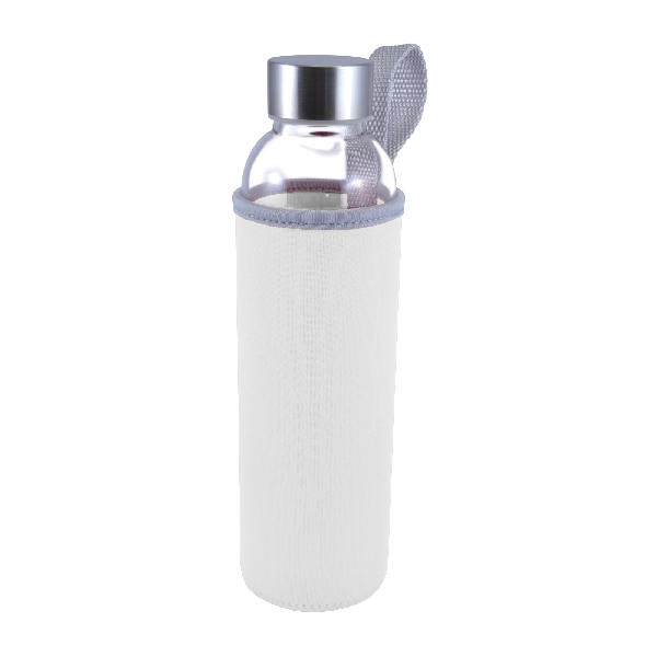 Capri Glass Bottle with Neoprene Sleeve - 570ml -  LL1398