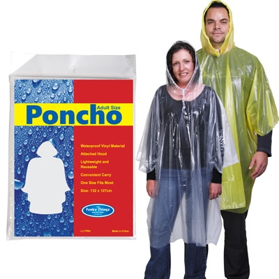 Reusable Poncho In Poly Bag LL1799