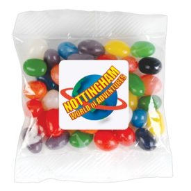LL31450 Corporate Colour Jelly Beans In 60 Gram Cello Bag