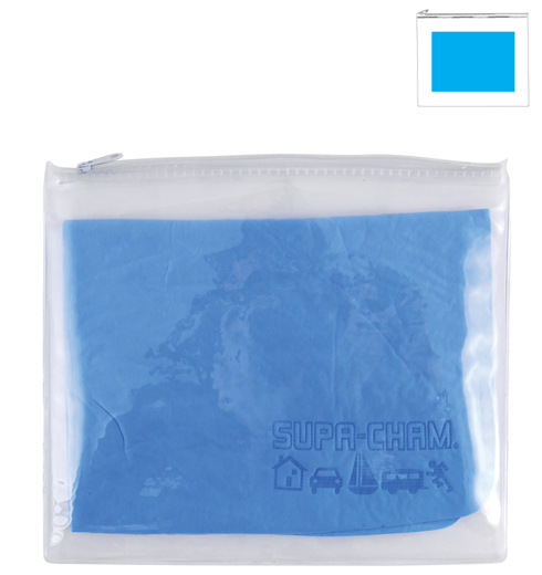 Supa Cham Chamois/Body Towel in PVC Zipper Pouch LL405