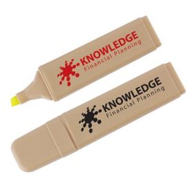 Recycled Yellow Highlight Marker LL4245