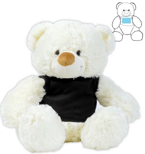 LL88120 Coco (Brown) & Coconut (White) Plush Teddy Bear