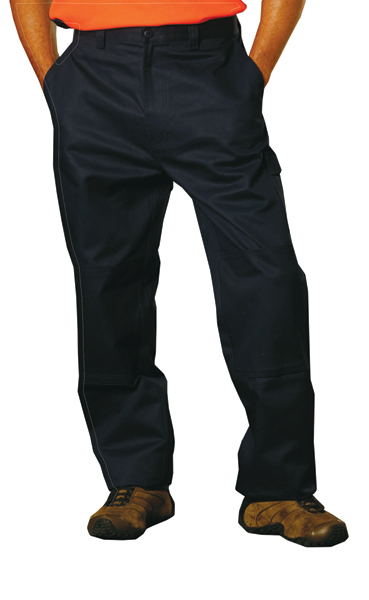 WP03 Men's Cotton Drill Cargo Pants With Knee Pads