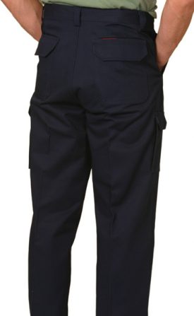 WP07HV Men's Heavy Cotton Pre-shrunk Drill Pants with 3M Tapes