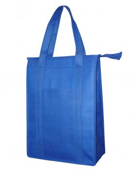 NWB015 NON WOVEN COOLER BAG WITH TOP ZIP CLOSURE