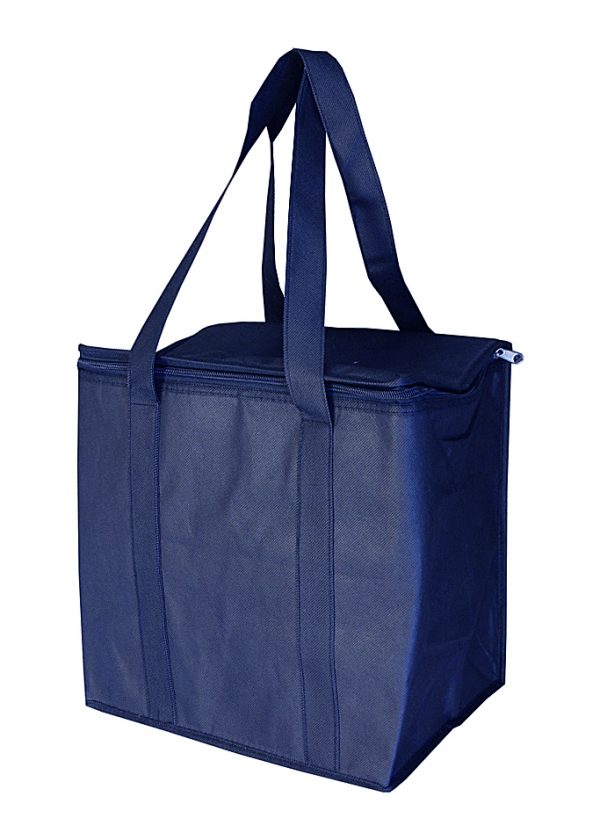 NWB016 NON WOVEN COOLER BAG WITH ZIPPED LID