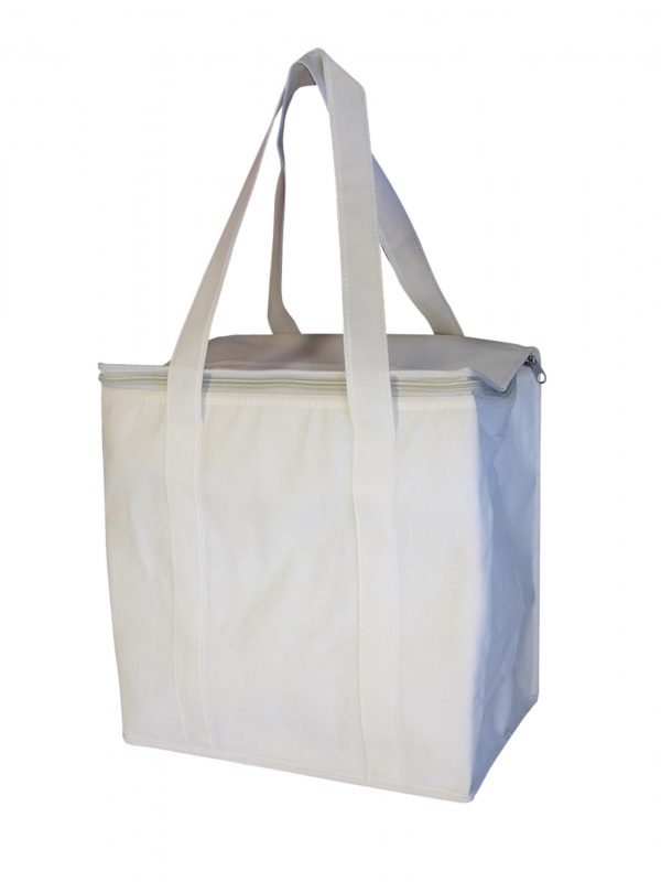 NWB016 NON WOVEN COOLER BAG WITH ZIPPED LID