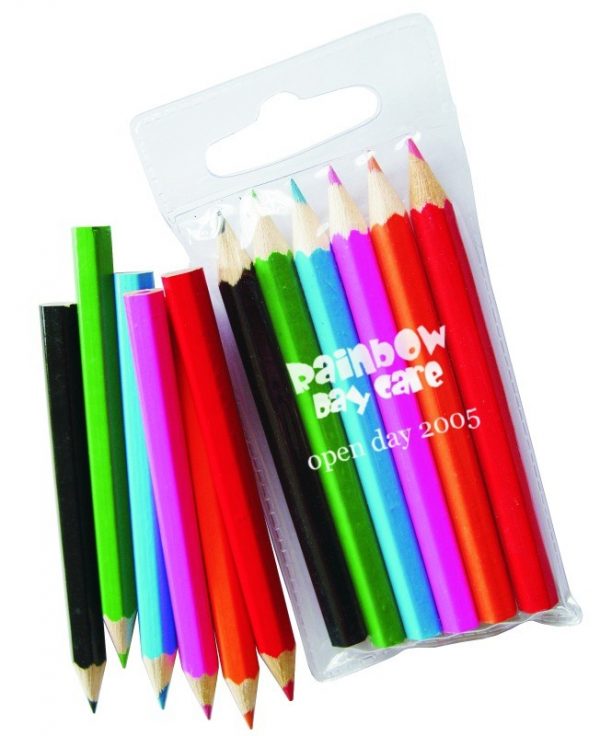 6-PACK Kids Colouring Pencils