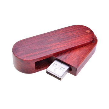 Swivel Wooden Flash Drive PCUW3	  